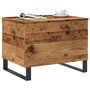 Voir la diapositive 3 : VIDAXL Table basse vieux bois 60x44,5x45 cm bois d'ingenierie