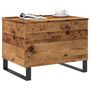 Voir la diapositive 3 : VIDAXL Table basse vieux bois 60x44,5x45 cm bois d'ingenierie