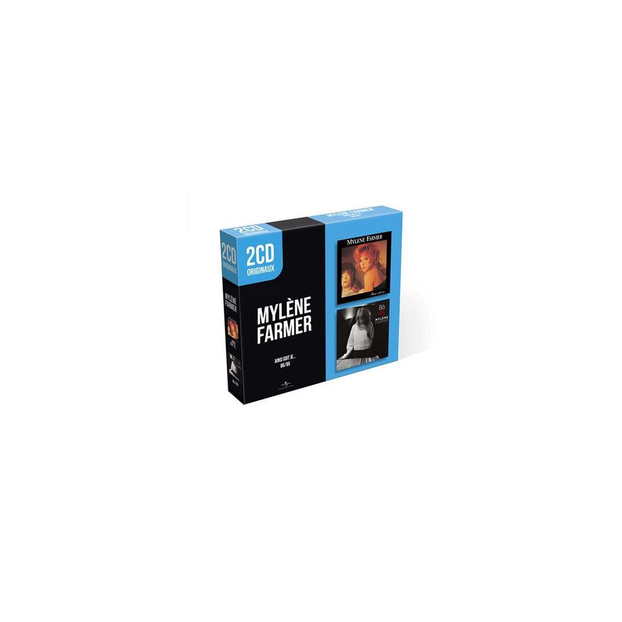 Coffret 2cd ainsi soit je / 86-95, mylène farmer, variété française pop francophone
