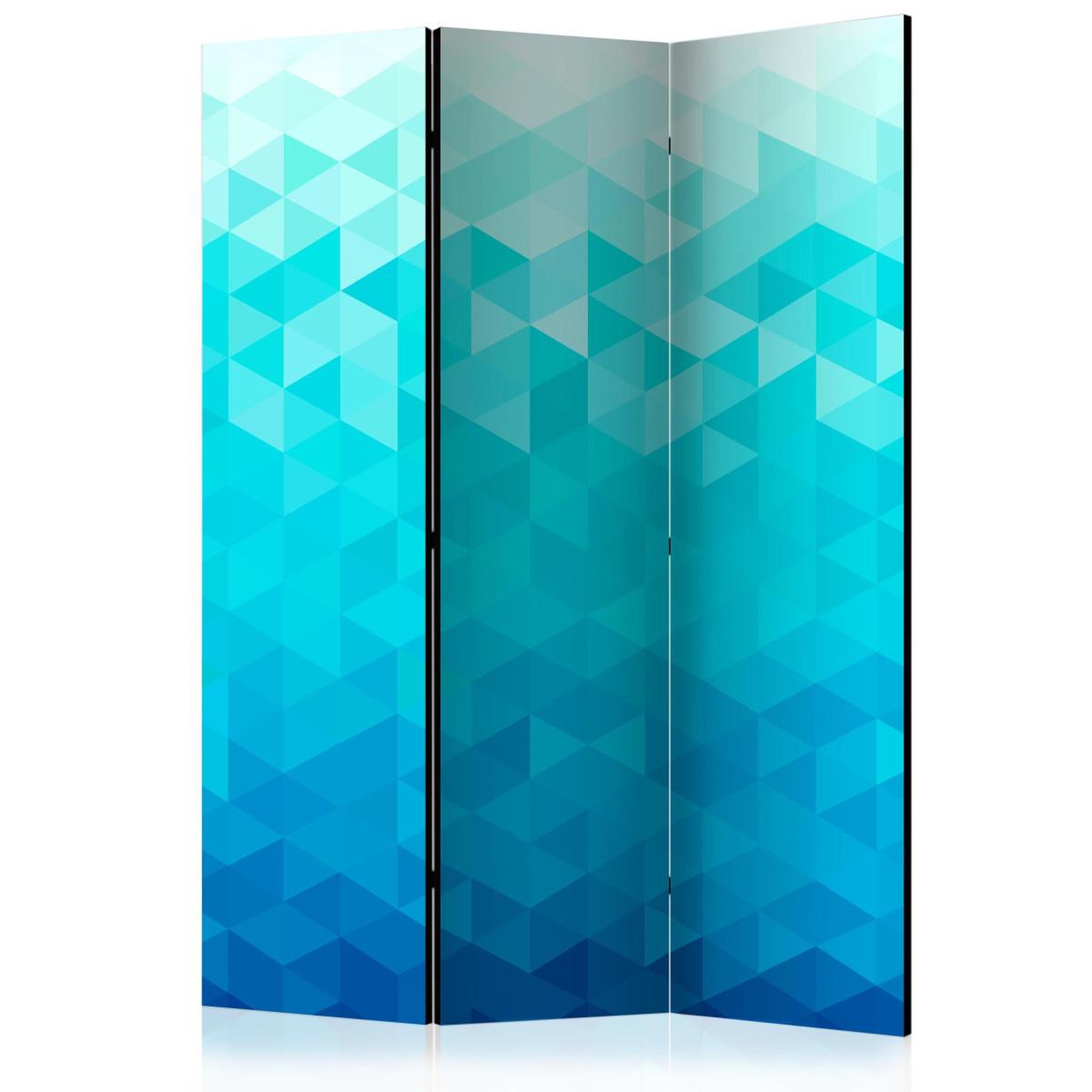 Paris Prix Paravent 3 volets  azure pixel  135x172cm