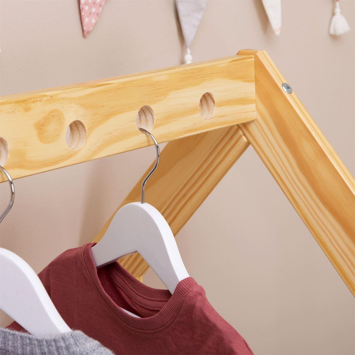 IDIMEX Portant enfant SALLY en pin massif