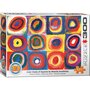 Eurographics Puzzle 300 pieces XL : 3D Lenticulaire : Etudes de couleurs, Wassily Kandinsky