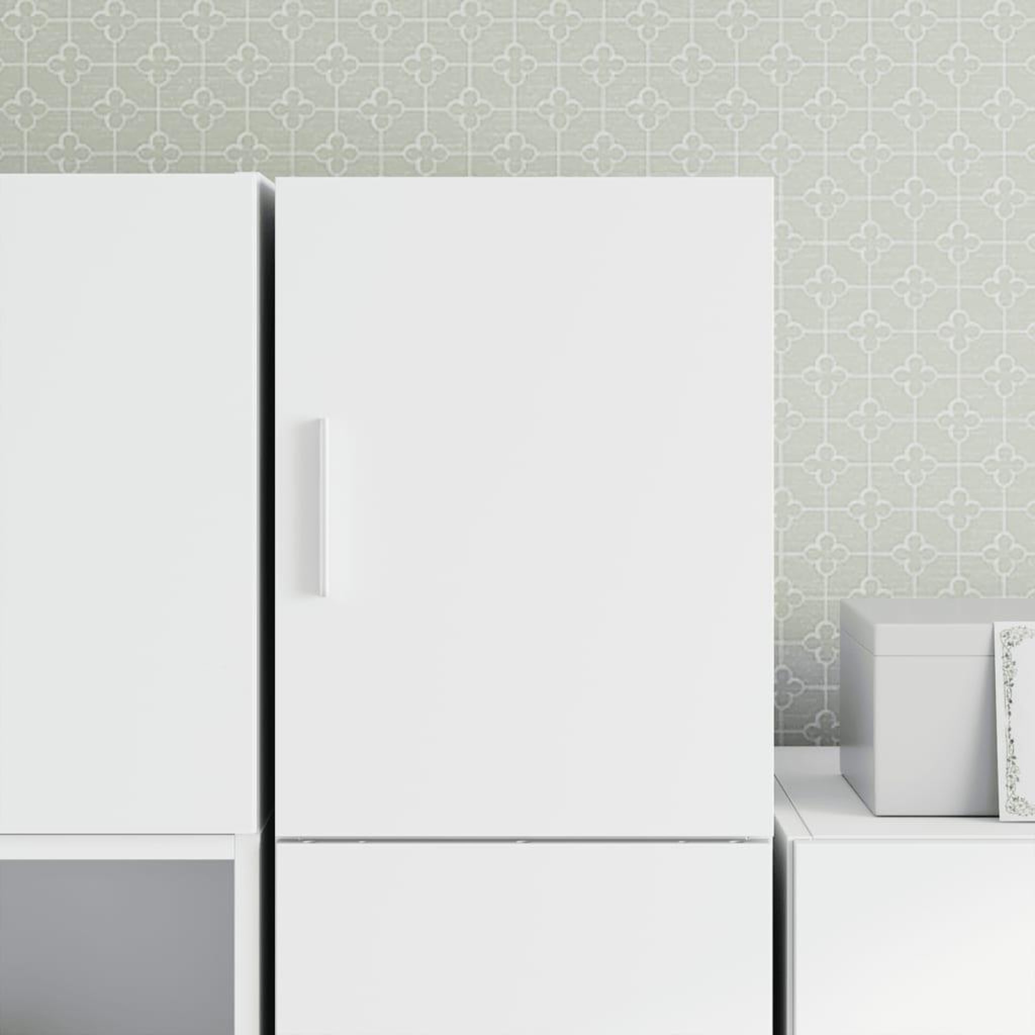 VIDAXL Armoire murale blanc 30x42,5x40 cm bois d'ingenierie