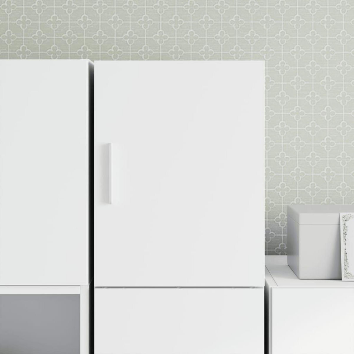 VIDAXL Armoire murale blanc 30x42,5x40 cm bois d'ingenierie