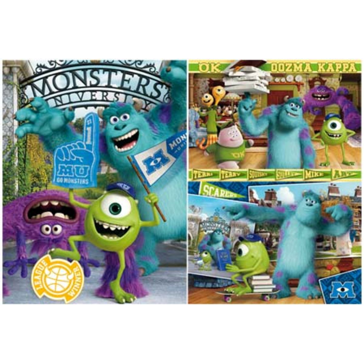 CLEMENTONI Puzzles Monstre academy