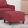 Voir la diapositive 1 : VIDAXL Repose-pied Rouge bordeaux 60x50x41 cm Similicuir
