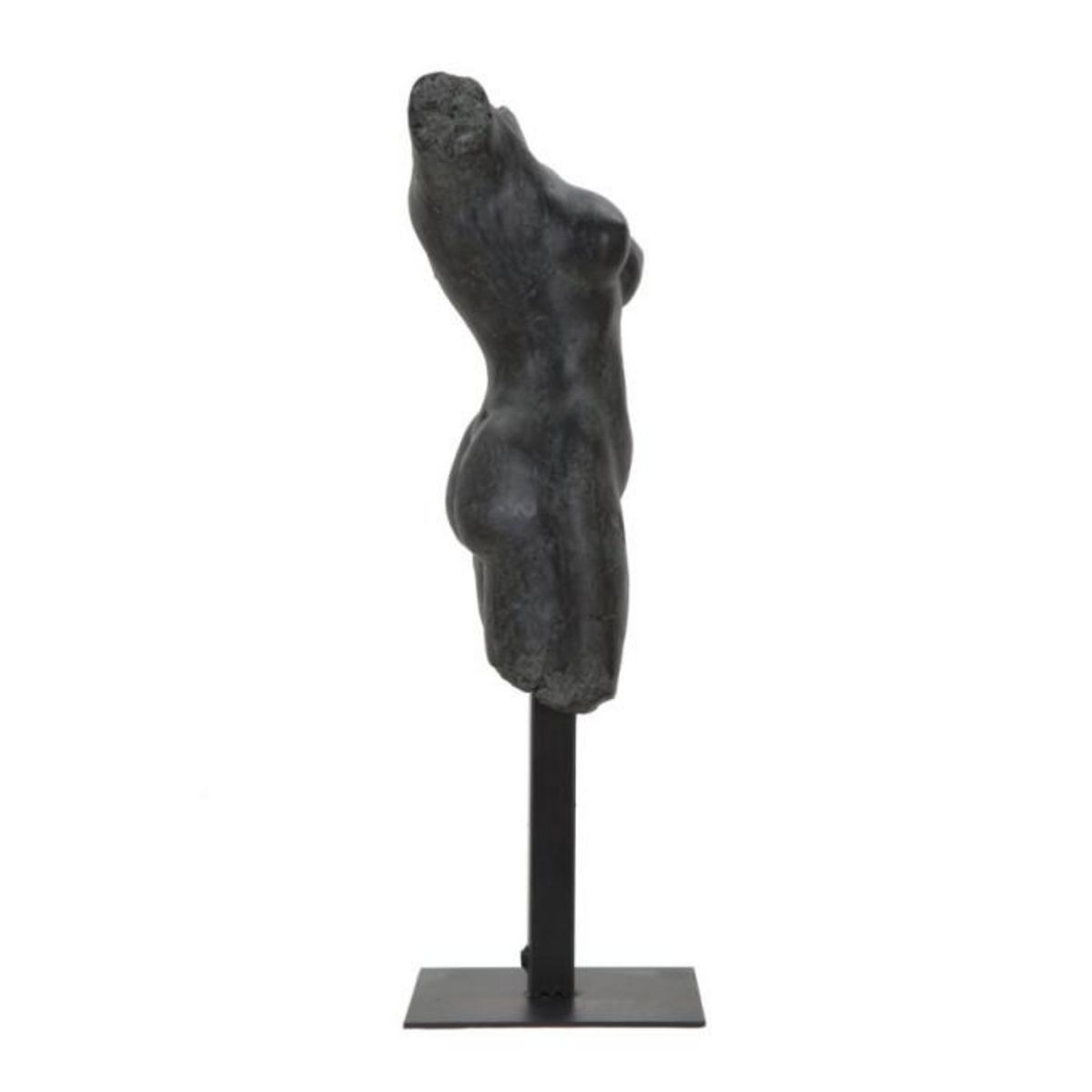 Paris Prix Statue Buste Féminin  Musée  50cm Noir