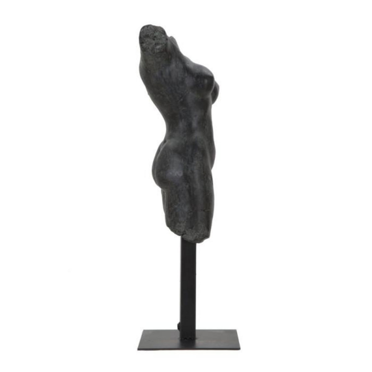 Paris Prix Statue Buste Féminin  Musée  50cm Noir