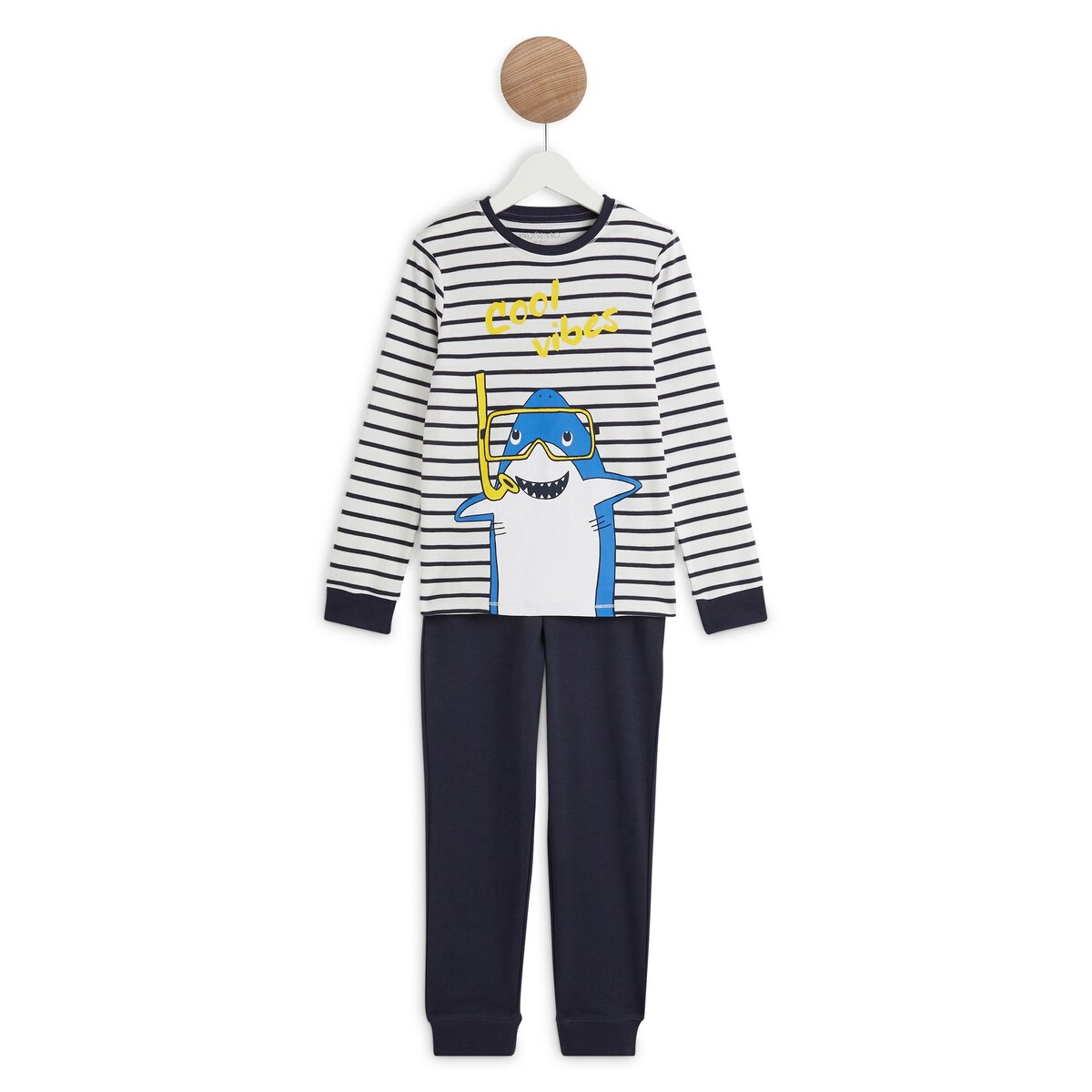 Pyjama combinaison enfant Requin 10 ans