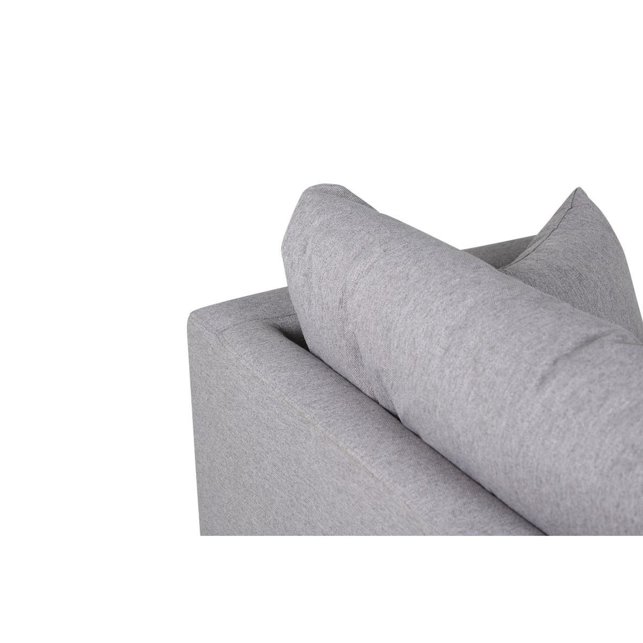 Voir la diapositive 6 : Paris Prix Fauteuil en tissu  sofia  104cm gris