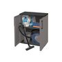 Voir la diapositive 6 : ART PLAST Armoire de Rangement Grise Armoire basse 2 portes Polypropylène 68x37h84 cm ArtPlast