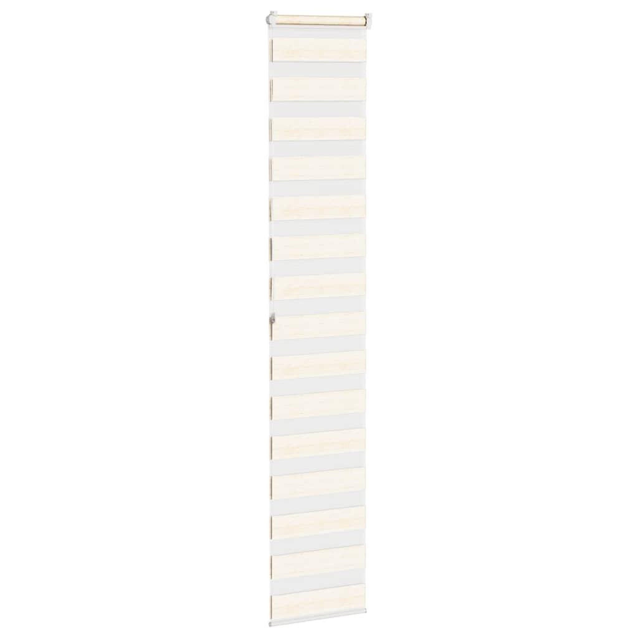 Voir la diapositive 4 : VIDAXL Store zebre beige marbre largeur du tissu 35,9 cm polyester