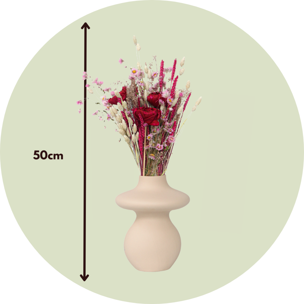 PLANT IN A BOX Fleurs séchées - Bouquet 'Large Flourish Love'