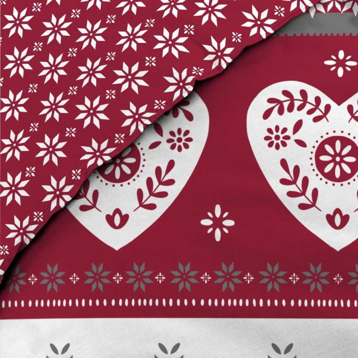 Douceur d'Intérieur Housse de couette 240x220 + 2 taies ALPAGE 100% coton