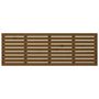 Voir la diapositive 4 : VIDAXL Tete de lit murale Marron miel 166x3x63 cm Bois massif de pin