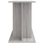 Voir la diapositive 5 : VIDAXL Support pour aquarium sonoma gris 120x40x60cm bois d ingénierie