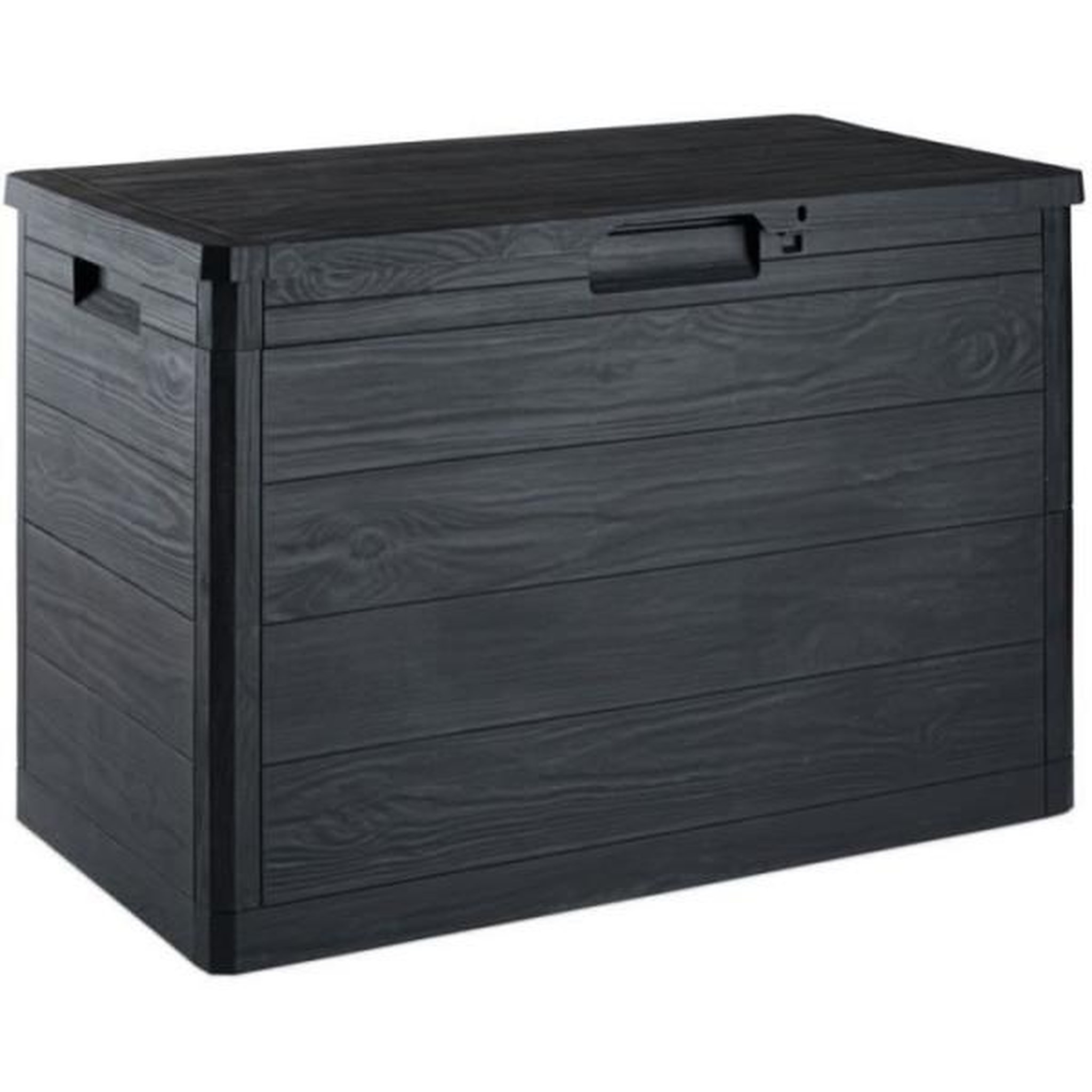 Voir la diapositive 2 : Toomax Coffre de jardin KETER STORER PLUS XL - Résine - Capacité 1270L - Noir et gris