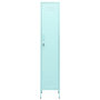 Voir la diapositive 3 : VIDAXL Armoire a casiers Vert menthe 35x46x180 cm Acier