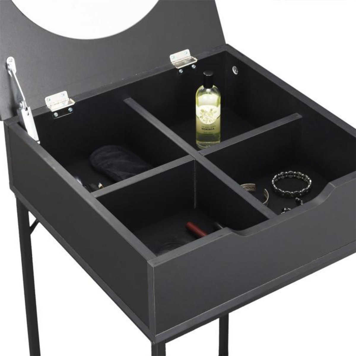 The Home Deco Factory Console design effet bois Abbott