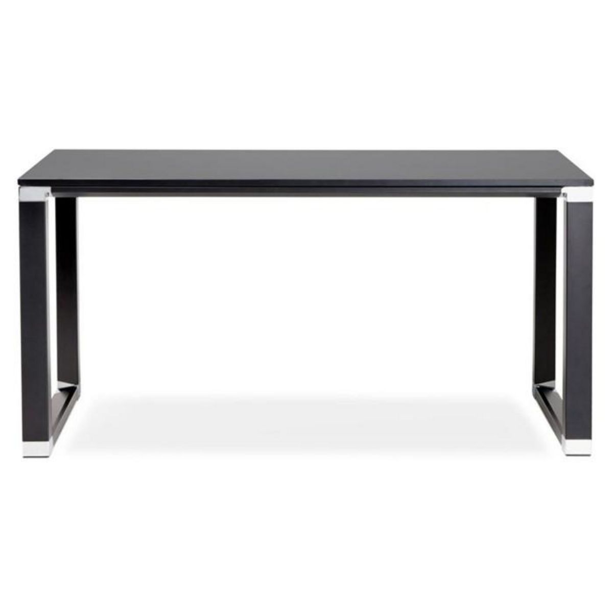 Paris Prix Bureau Design en Bois & Métal  Lumio  140cm Noir