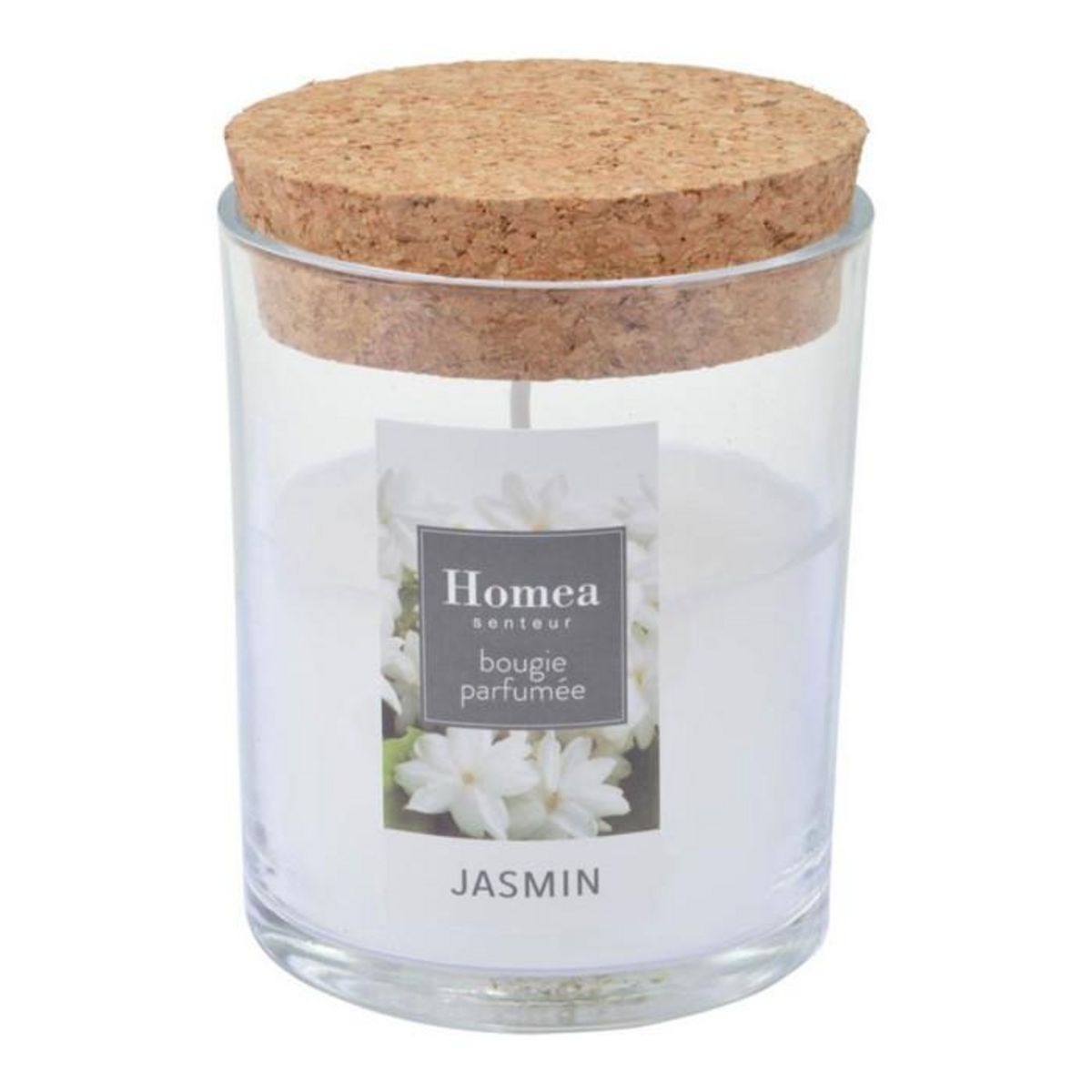 Paris Prix Bougie Verrine Parfumée  Essentiel II  8cm Jasmin