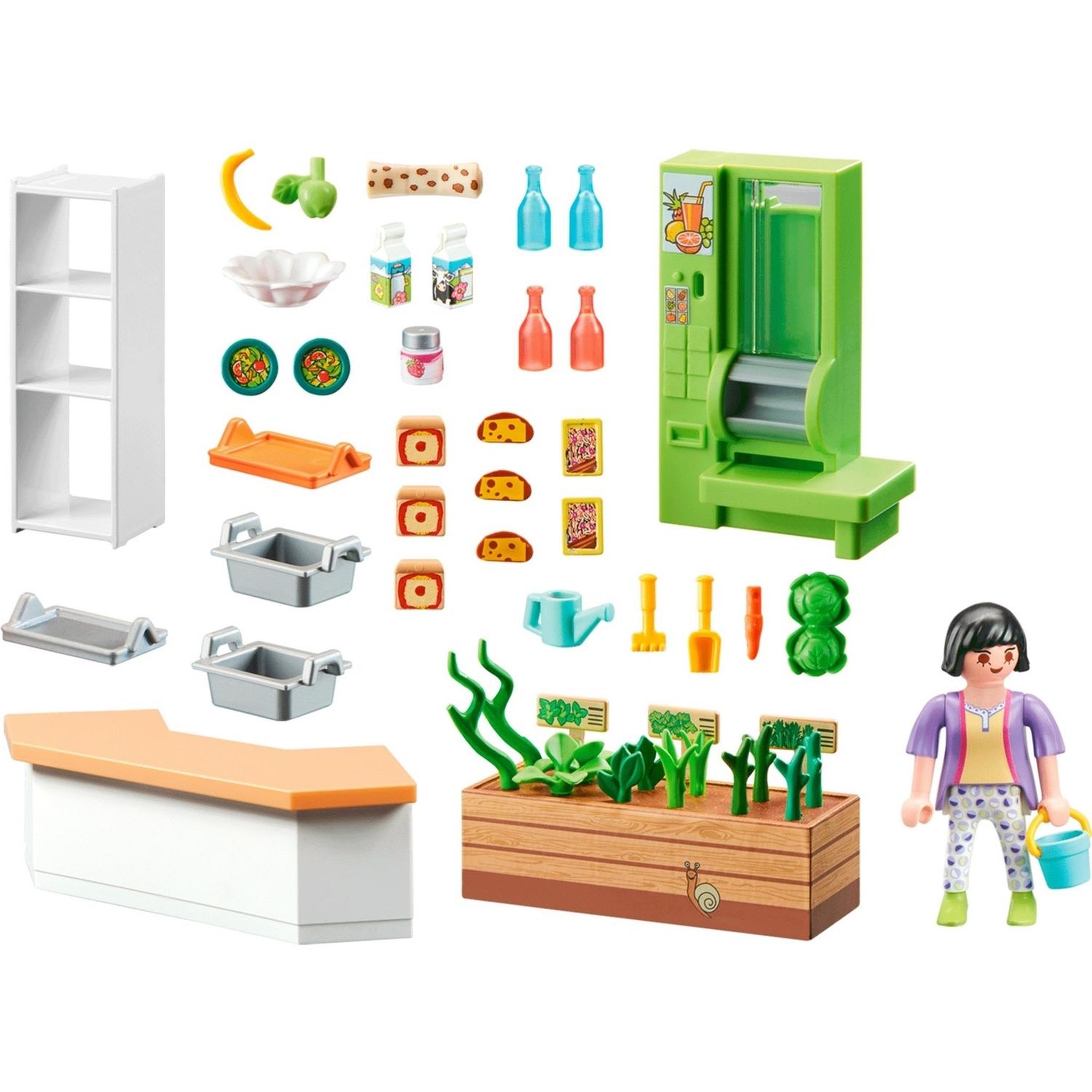 Voir la diapositive 4 : PLAYMOBIL City Life - Boutique de l'école