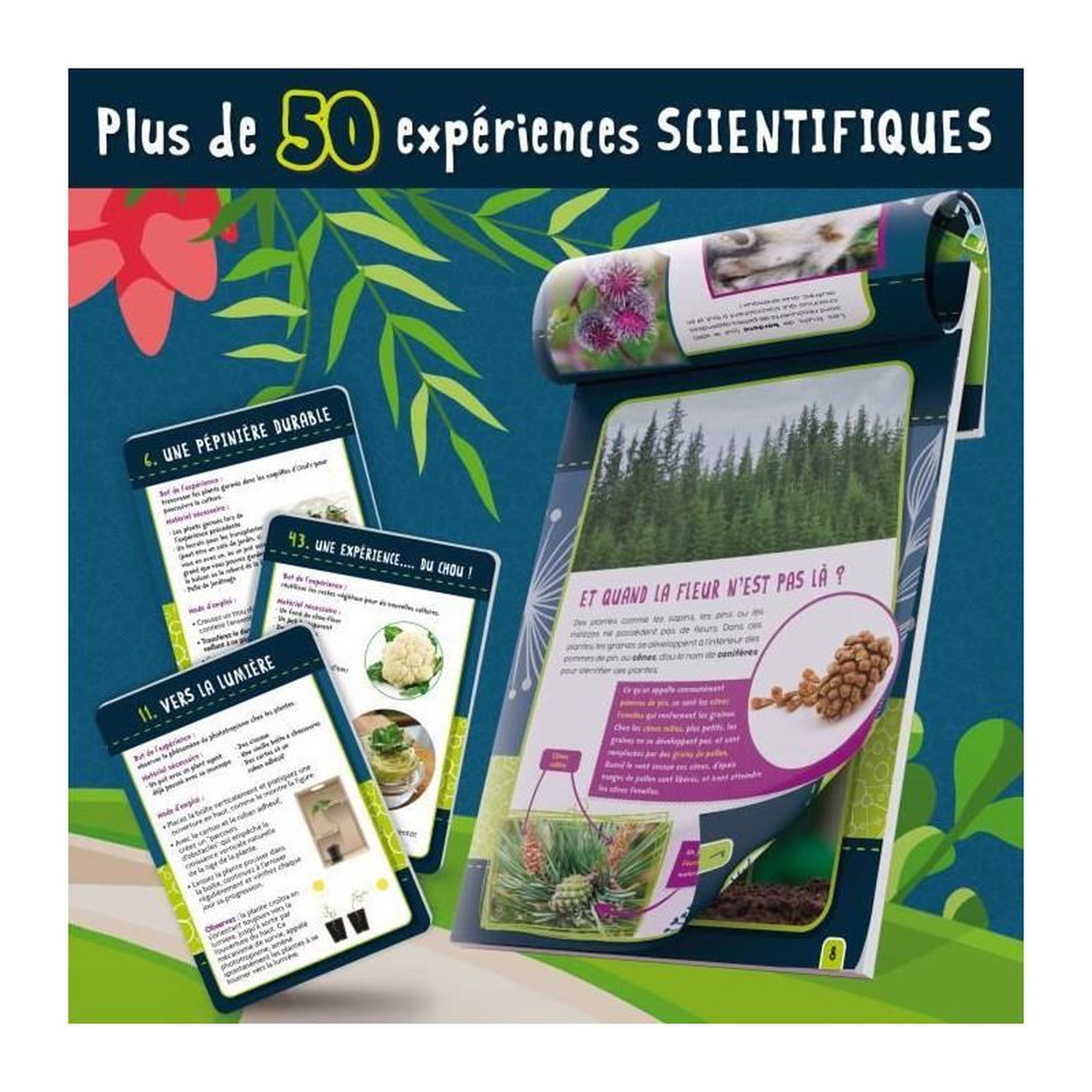 Voir la diapositive 4 : LISCIANI GIOCHI Jeu éducatif Lisciani-Giochi Génius Science botanique