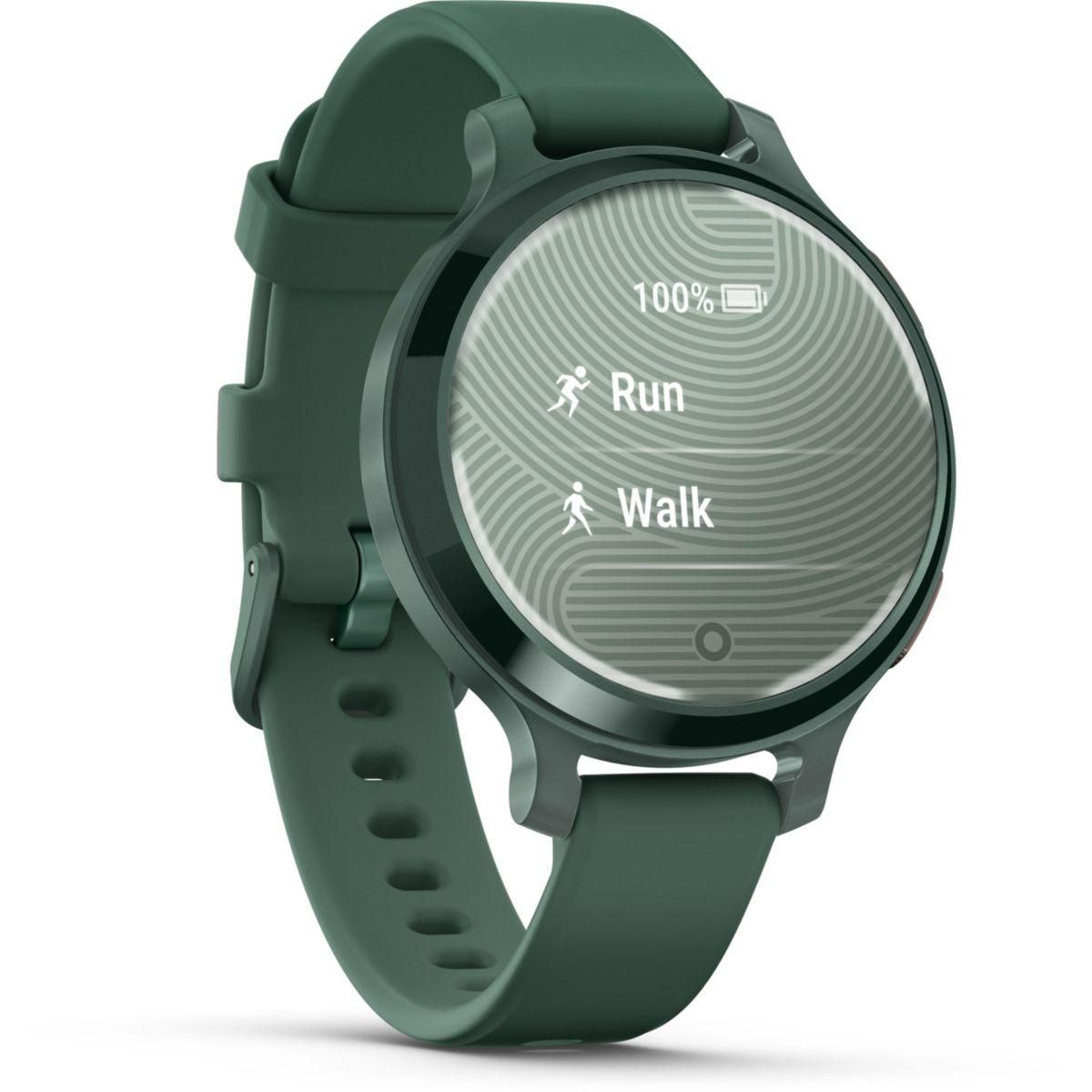 GARMIN Montre sport Lily 2 Active Jasper Green Silicone vert