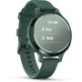 Voir la diapositive 3 : GARMIN Montre sport Lily 2 Active Jasper Green Silicone vert