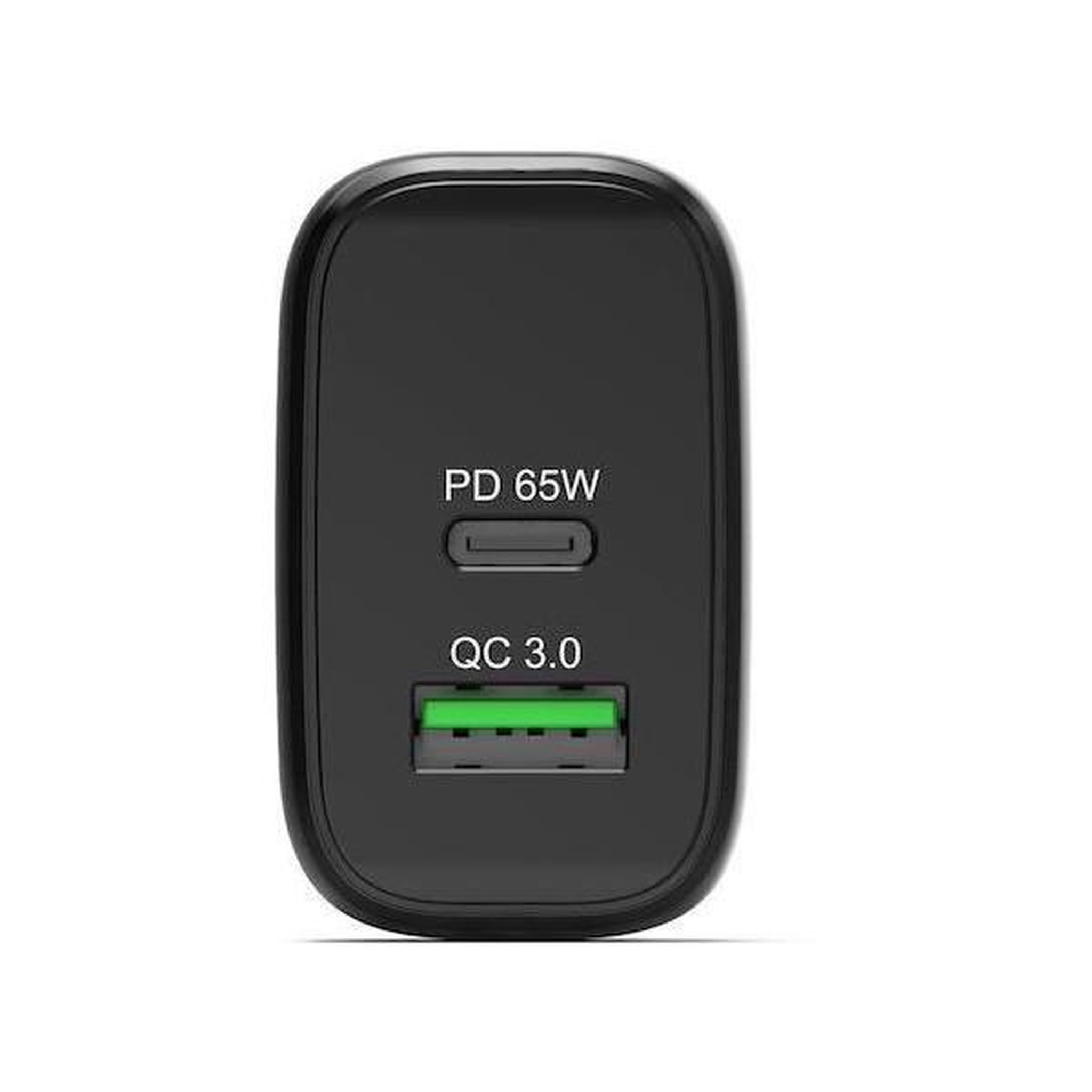 Voir la diapositive 2 : PORT DESIGNS Chargeur mural gan usb-c & usb-a - port designs - 902104eu - 65 w - noir