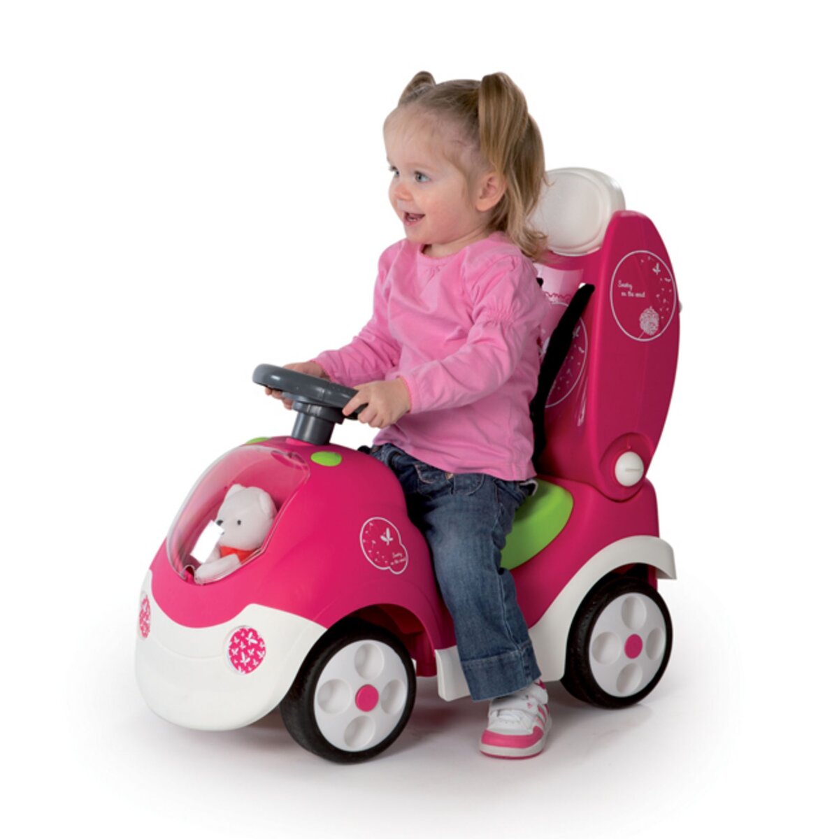 SMOBY Porteur bubble go II fille pas cher Auchan