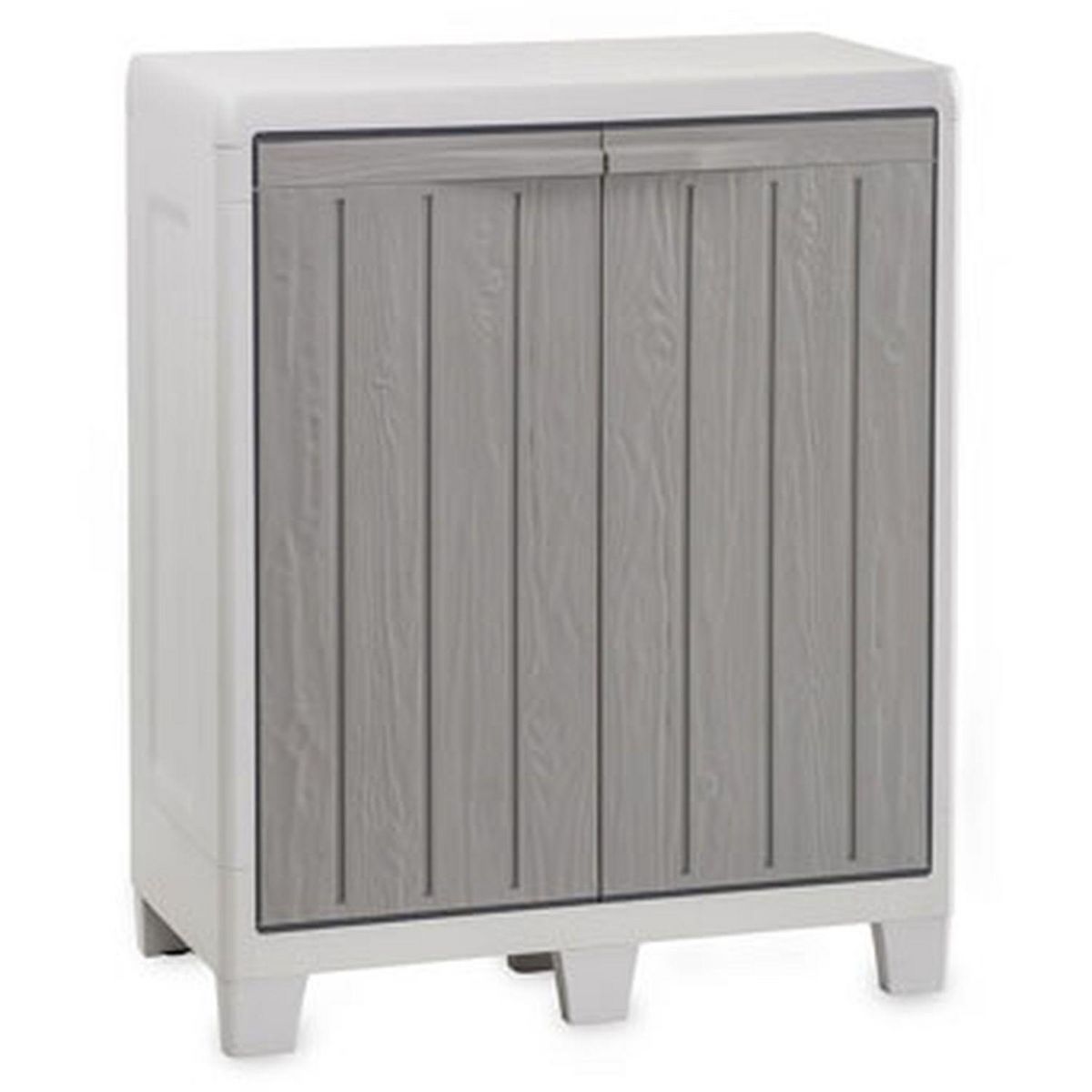 TOOMAX Armoire de jardin résine - Gris Anthracite - 350L - FLORIDA XL