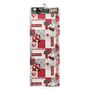 Voir la diapositive 2 : Paris Prix Tapis Déco Imprimé  Fraisia  45x120cm Rouge