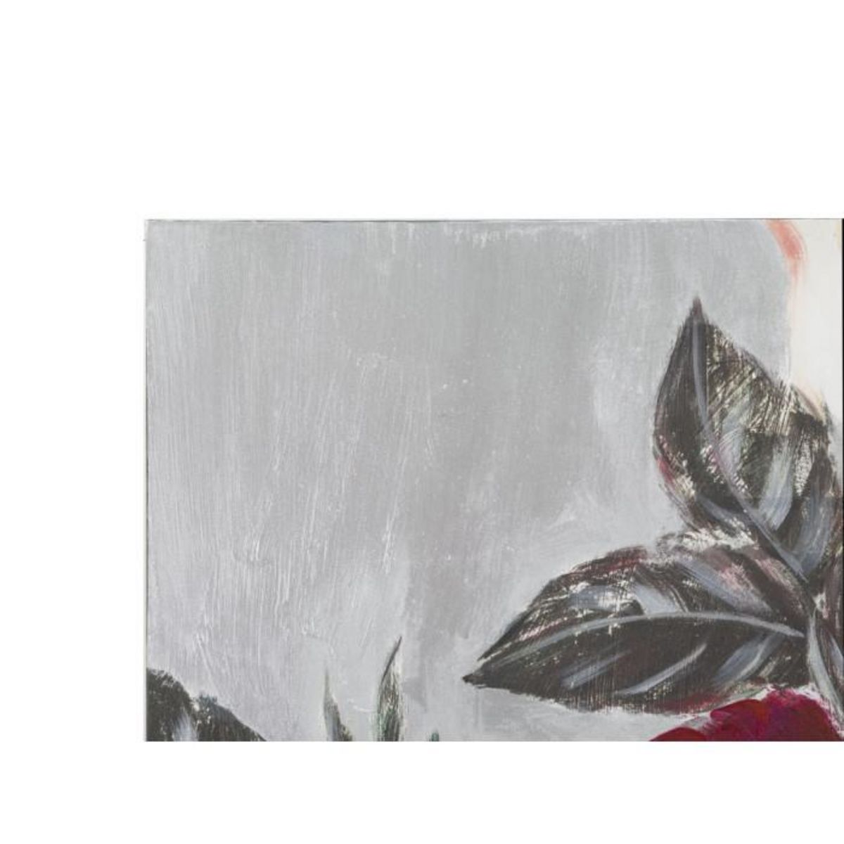 Paris Prix Toile Peinture Déco  Flower Square  90x90cm Multicolore