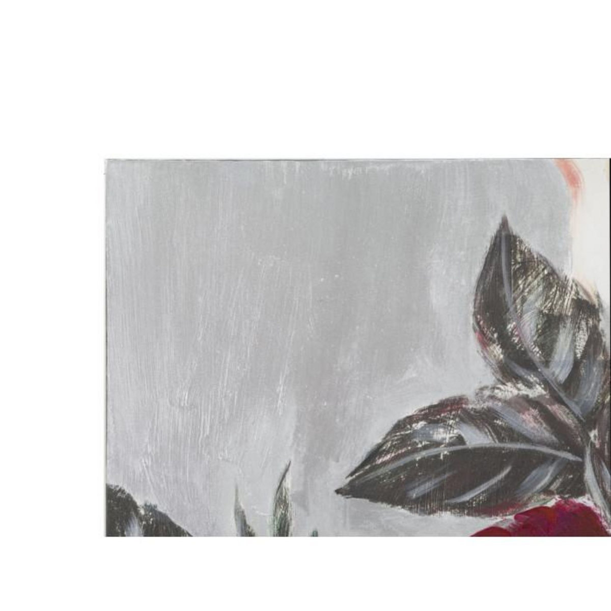 Paris Prix Toile Peinture Déco  Flower Square  90x90cm Multicolore