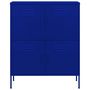 Voir la diapositive 3 : VIDAXL Armoire de rangement Bleu marine 80x35x101,5 cm Acier