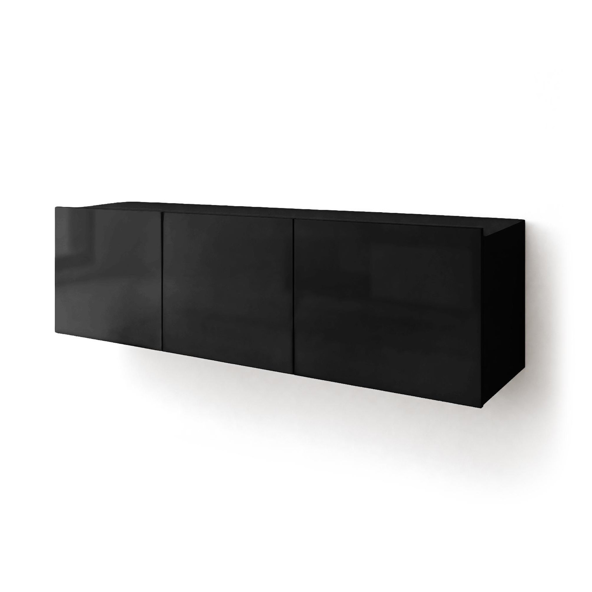 Voir la diapositive 1 : BEST MOBILIER Alix - meuble tv modulable 150 cm - 3 portes