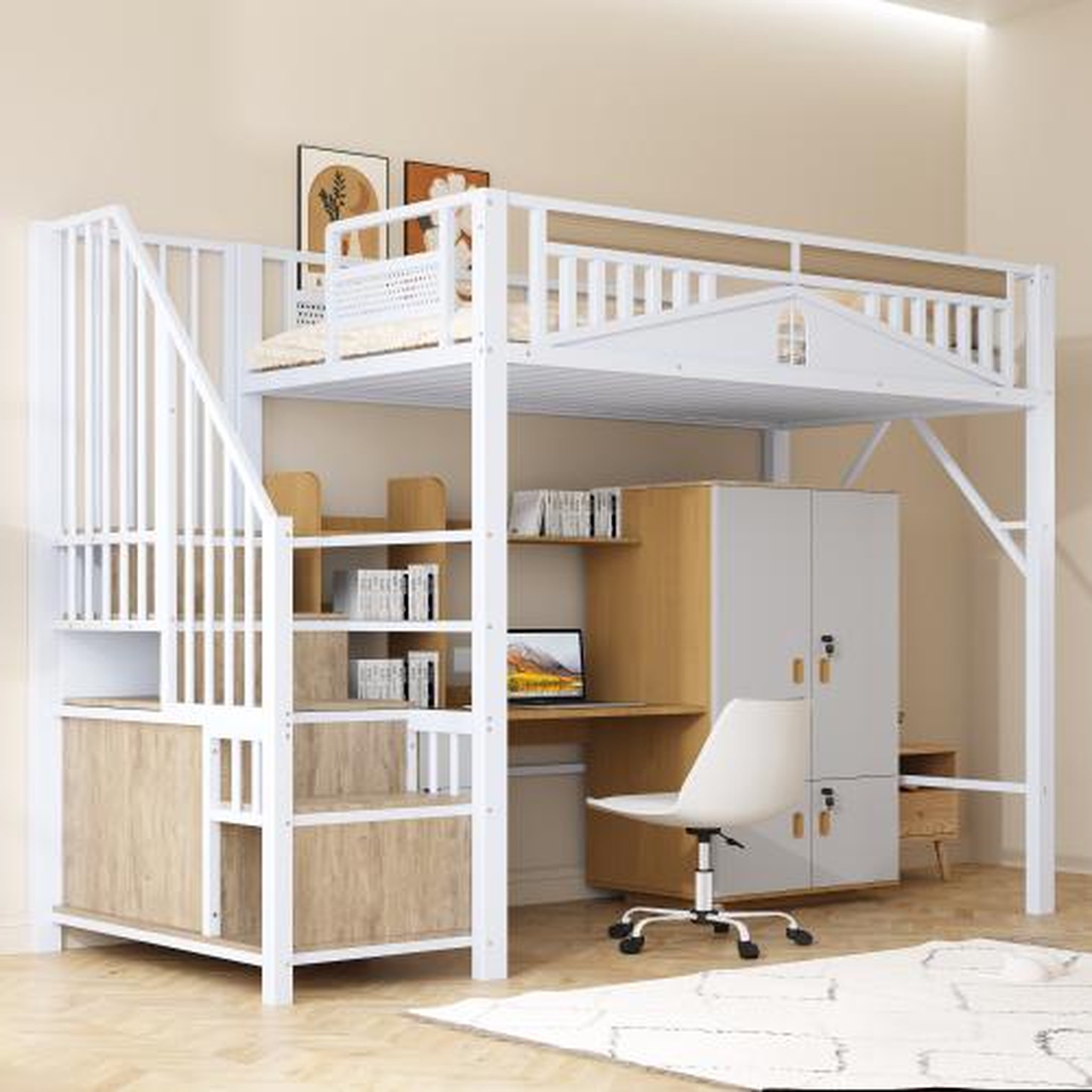 Voir la diapositive 2 : MERAX Lit mezzanine