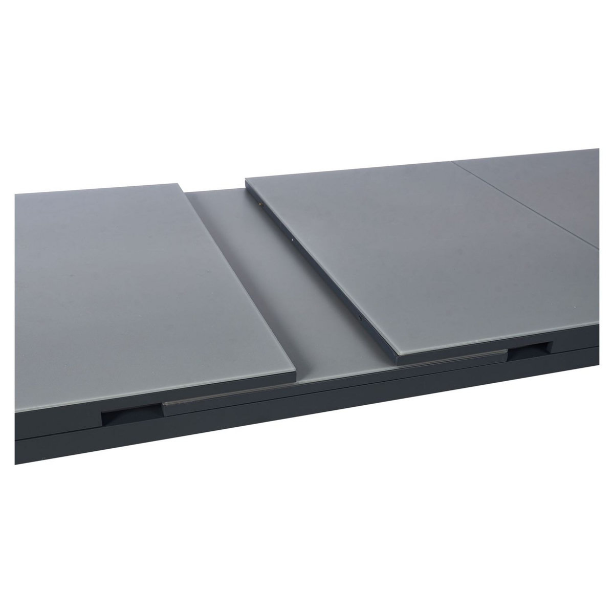 GARDENSTAR Table de jardin rectangulaire extensible - 6/8 plcaes - Aluminium - Bleu