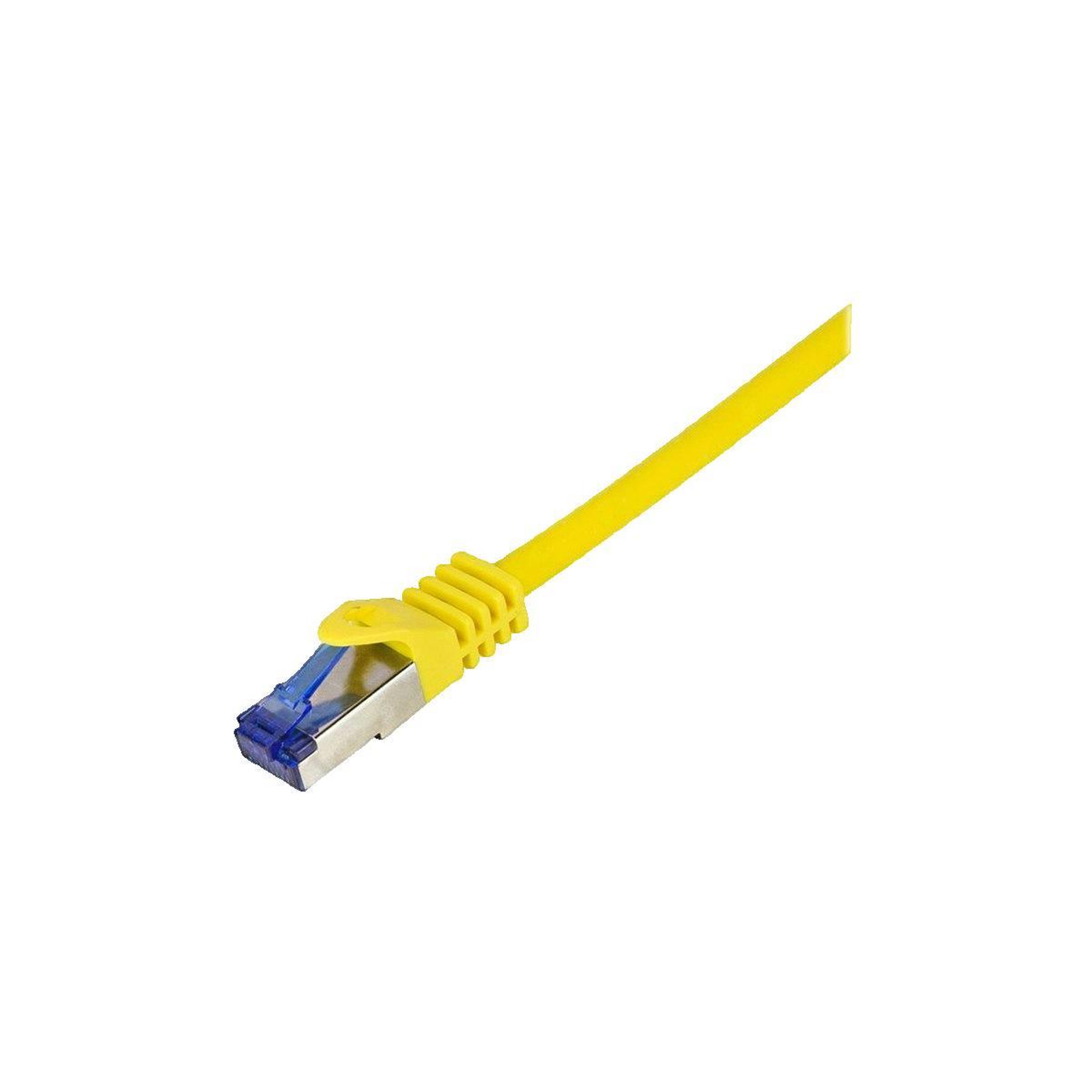LOGILINK Câble réseau LogiLink C6A047S Catégorie 6A jaune