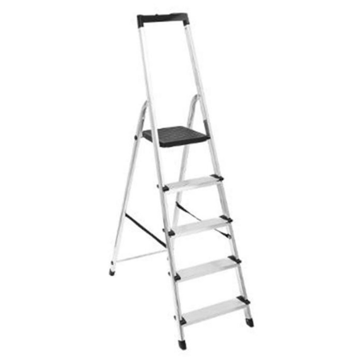 FIVE Escabeau 5 Marches Aluminium  Stool  173cm Noir