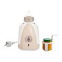Voir la diapositive 4 : THERMOBABY Chauffe biberon + Biberon verre 230ml + Goupillon biberon + Boîte doseuse de lait + Bavoir + Coffret Boîte a sucettes
