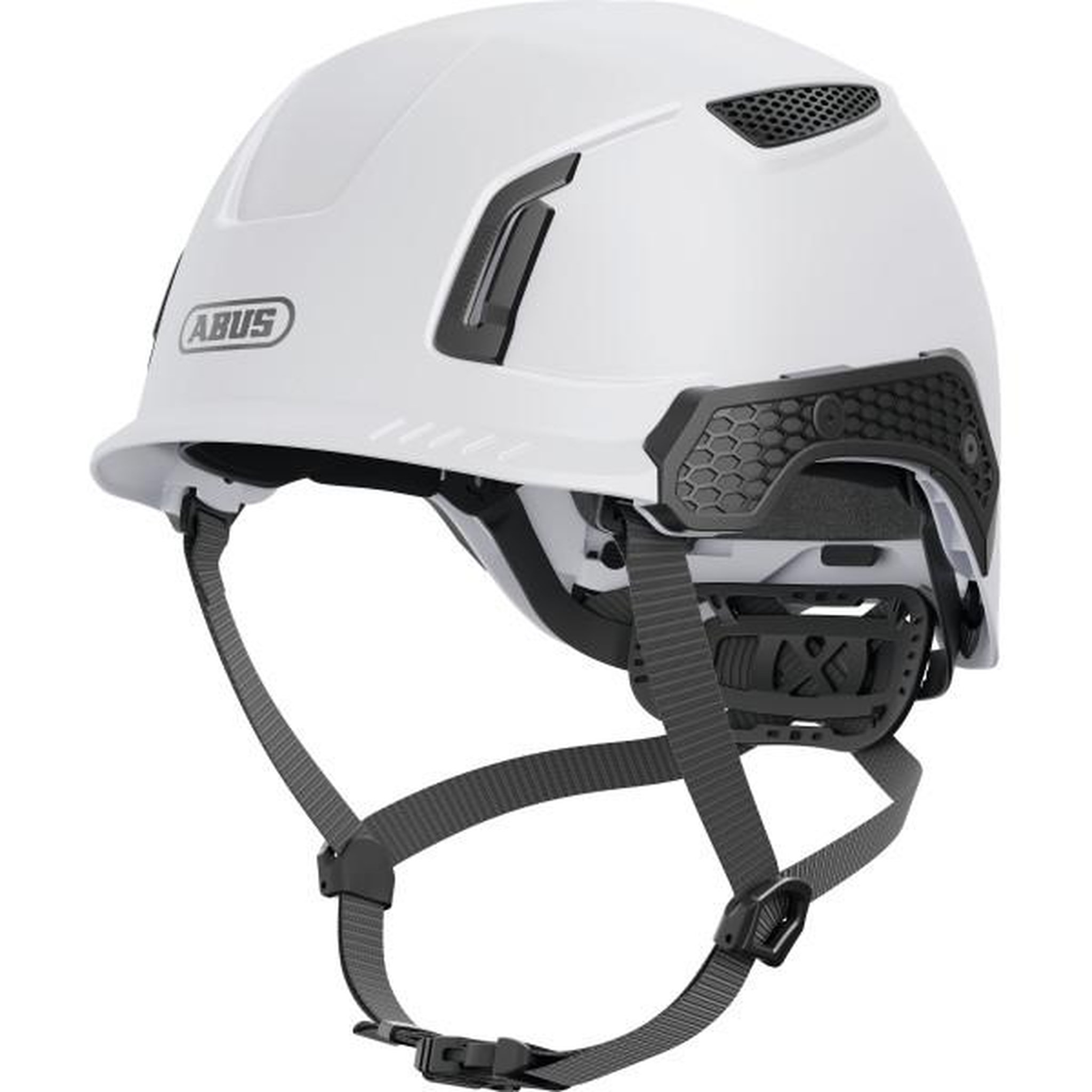 Voir la diapositive 3 : ABUS Casque de protection industrielle - abus - spector - blanc polair