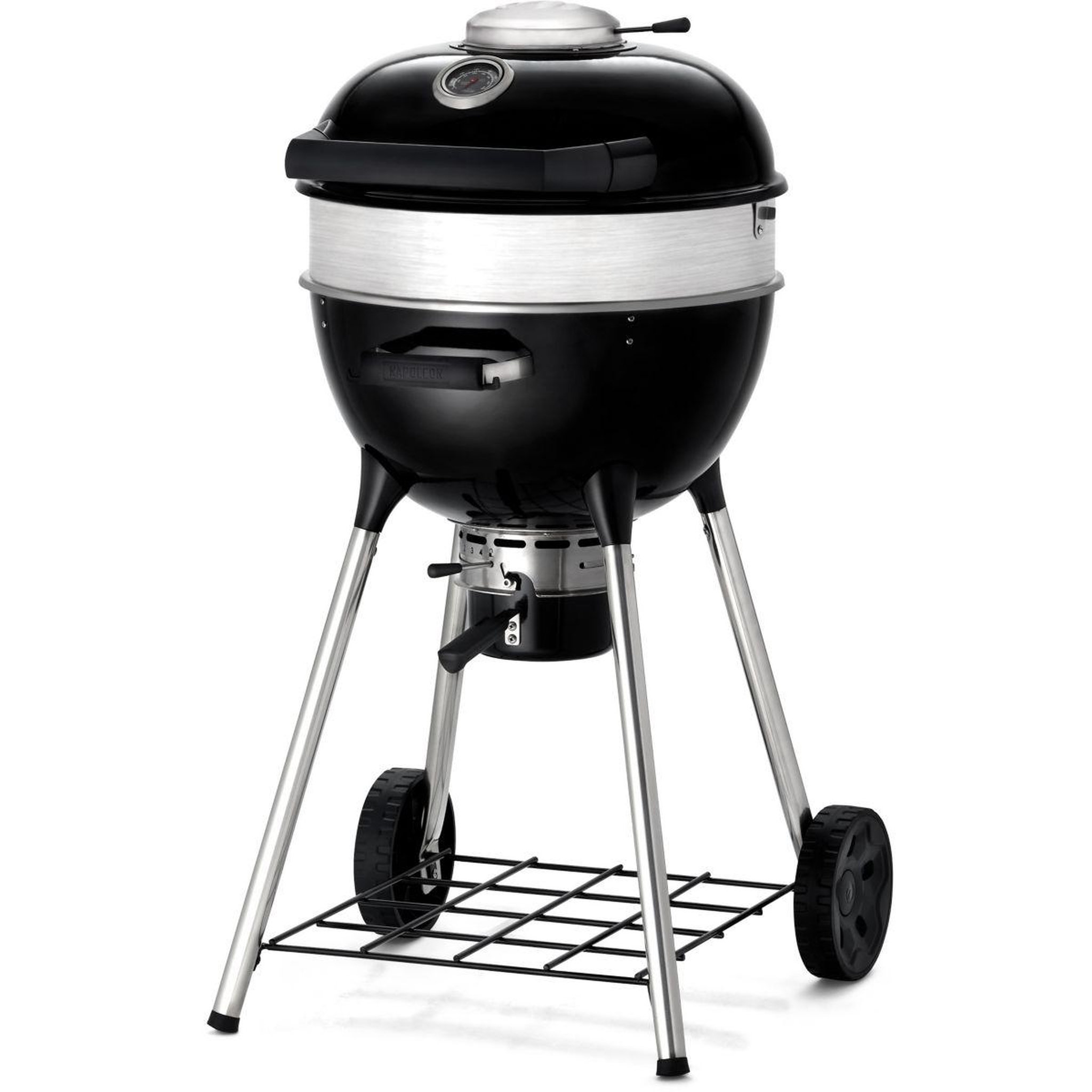NAPOLEON Barbecue charbon kettle pro  noir sur pieds 47cm