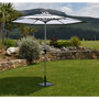 Voir la diapositive 1 : Parasol 2,7M bicolor
