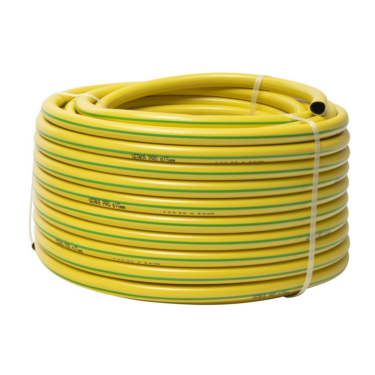 WERKAPRO Tuyau d'arrosage renforcé Ø15 mm anti-vrille WERKA PRO 150 g/m