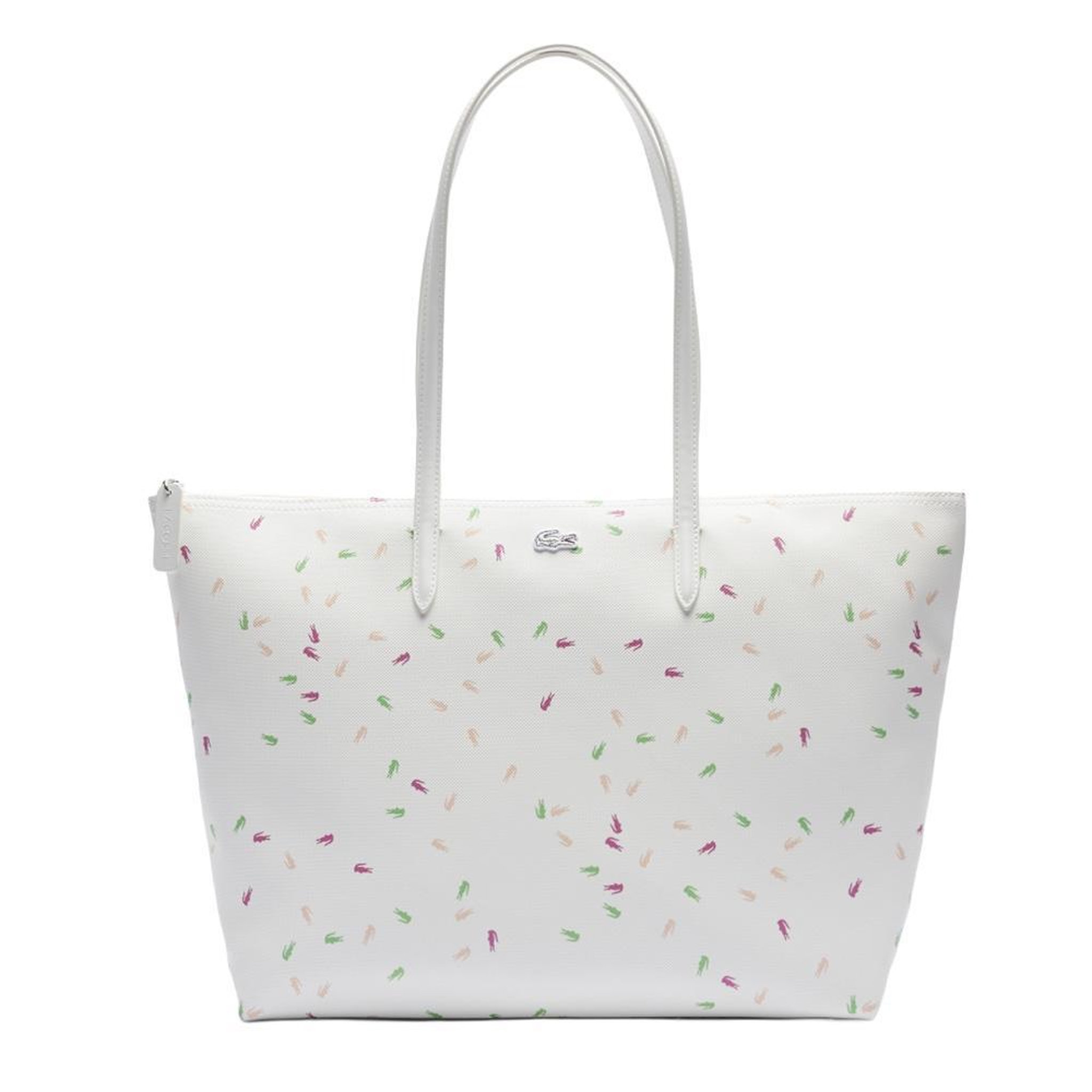 Voir la diapositive 1 : Lacoste Sac à main blanc femme lacoste confetti