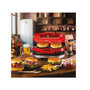 Voir la diapositive 4 : ARIETE Machine à humburger 1200w rouge - 00C020500AR0
