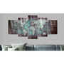 Voir la diapositive 2 : Paris Prix Tableau sur Verre Acrylique  Acrylic Prints – Bronze Map II