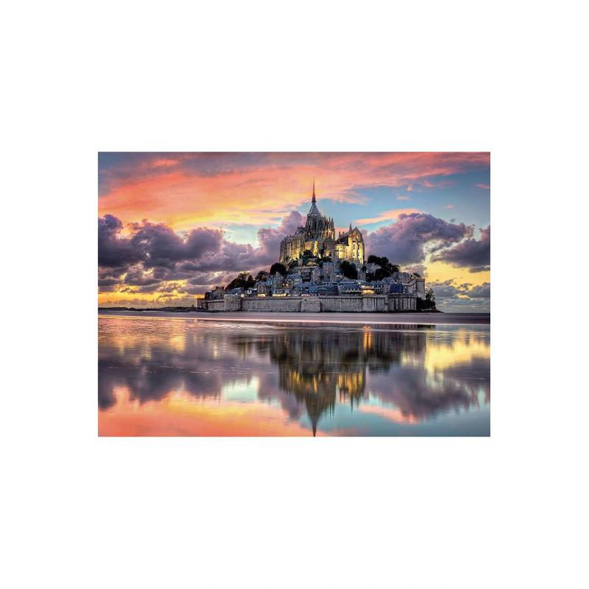 Voir la diapositive 2 : CLEMENTONI Puzzle 1000 pièces Clementoni High Quality Mont Saint Michel